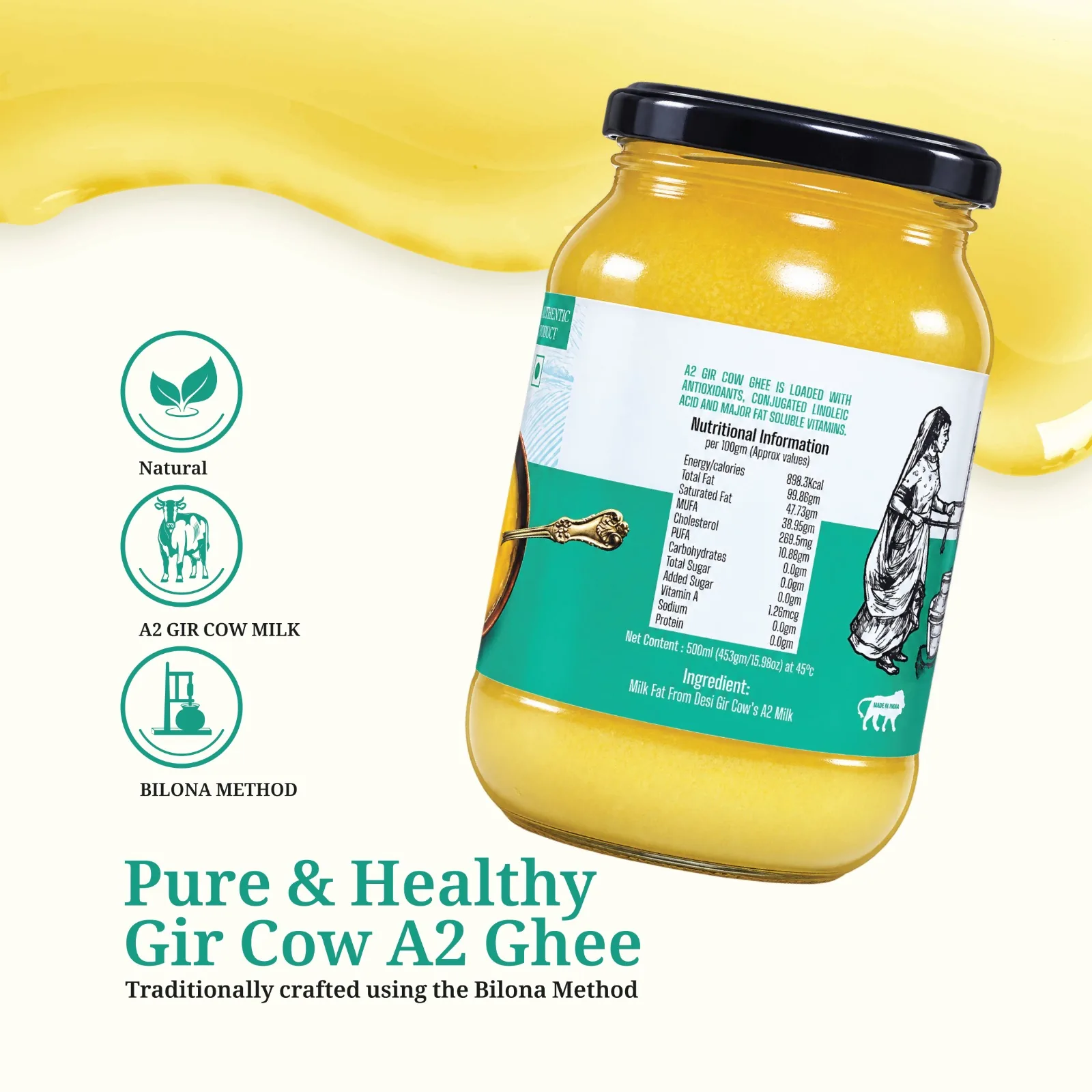 A2 Gir Cow Ghee